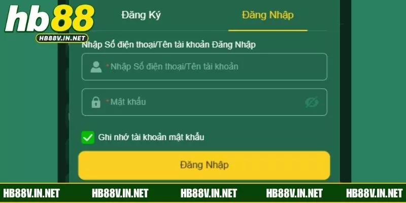 Cách đăng nhập HB88 nhanh chóng trên trình duyệt